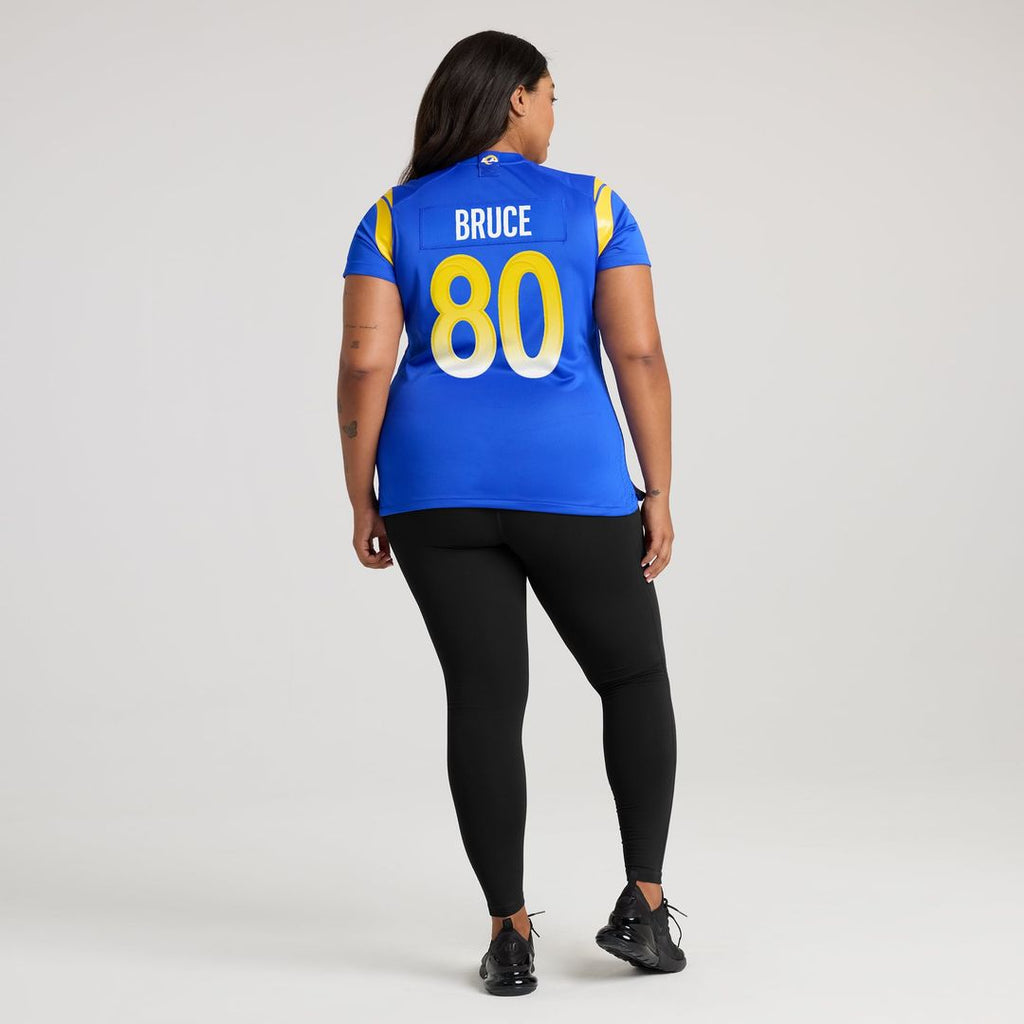Isaac Bruce Los Angeles Rams Women's Game Retired Player Jersey - Royal