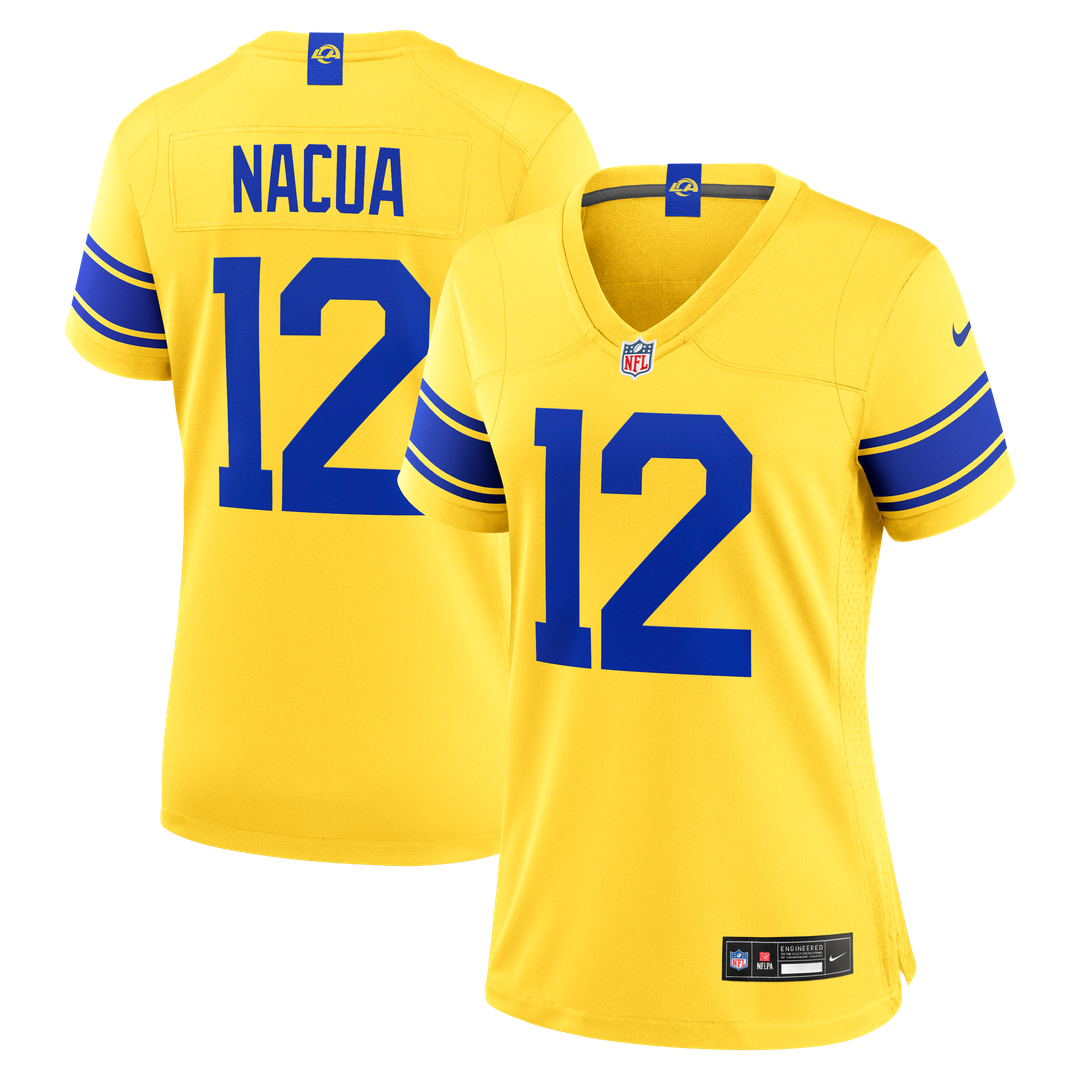 Puka Nacua Los Angeles Rams Women's Game Jersey - Royal