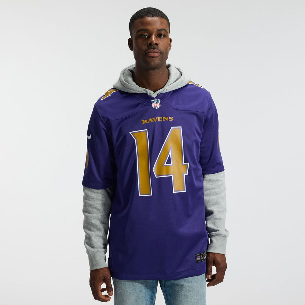 Kyle Hamilton Baltimore Ravens Alternate Game Jersey - Purple
