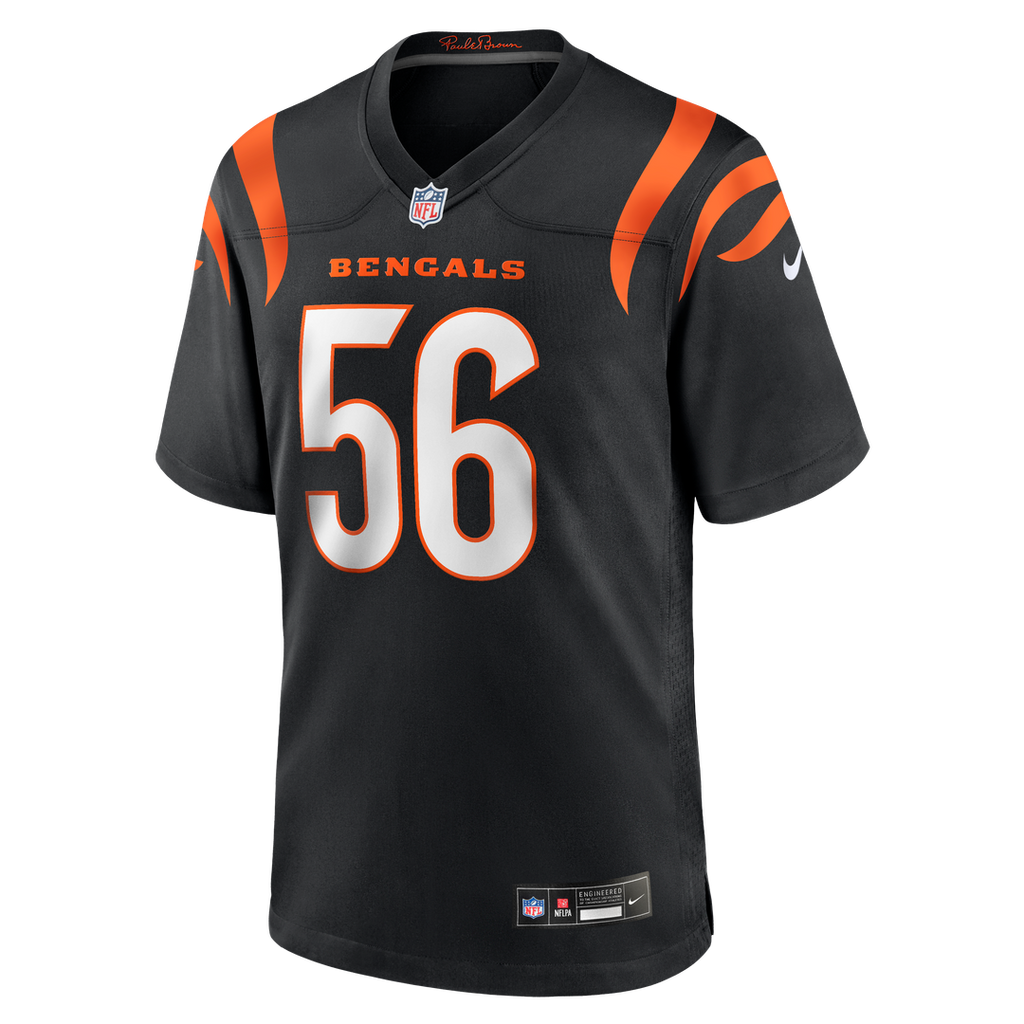 Garmon Randolph Cincinnati Bengals Team Game Jersey - Black