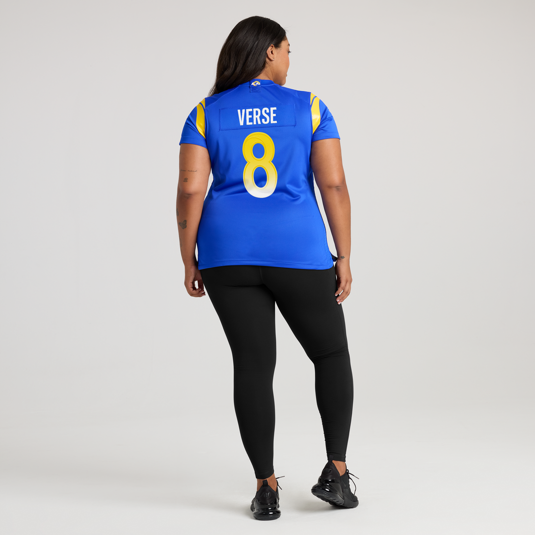 Jared Verse Los Angeles Rams Women's Game Jersey - White