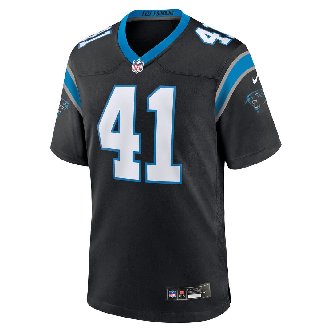 Jacoby Windmon Carolina Panthers Team Game Jersey - Black