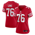 Vederian Lowe San Francisco 49ers Women's Team Game Jersey - Scarlet
