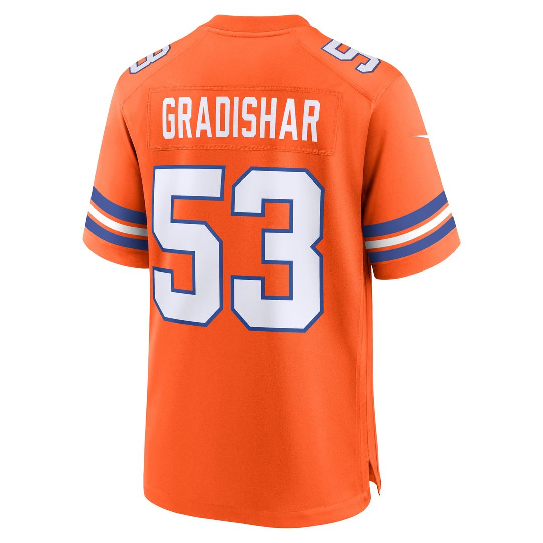 Randy Gradishar Denver Broncos Retired Player Alternate Game Jersey - Orange