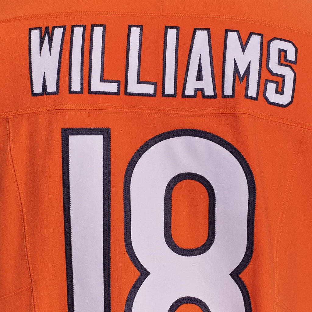 Caleb Williams Chicago Bears Alternate Vapor F.U.S.E. Elite Jersey - Orange