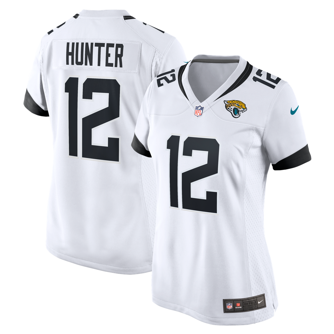 Travis Hunter Jacksonville Jaguars Women's Game Jersey - White