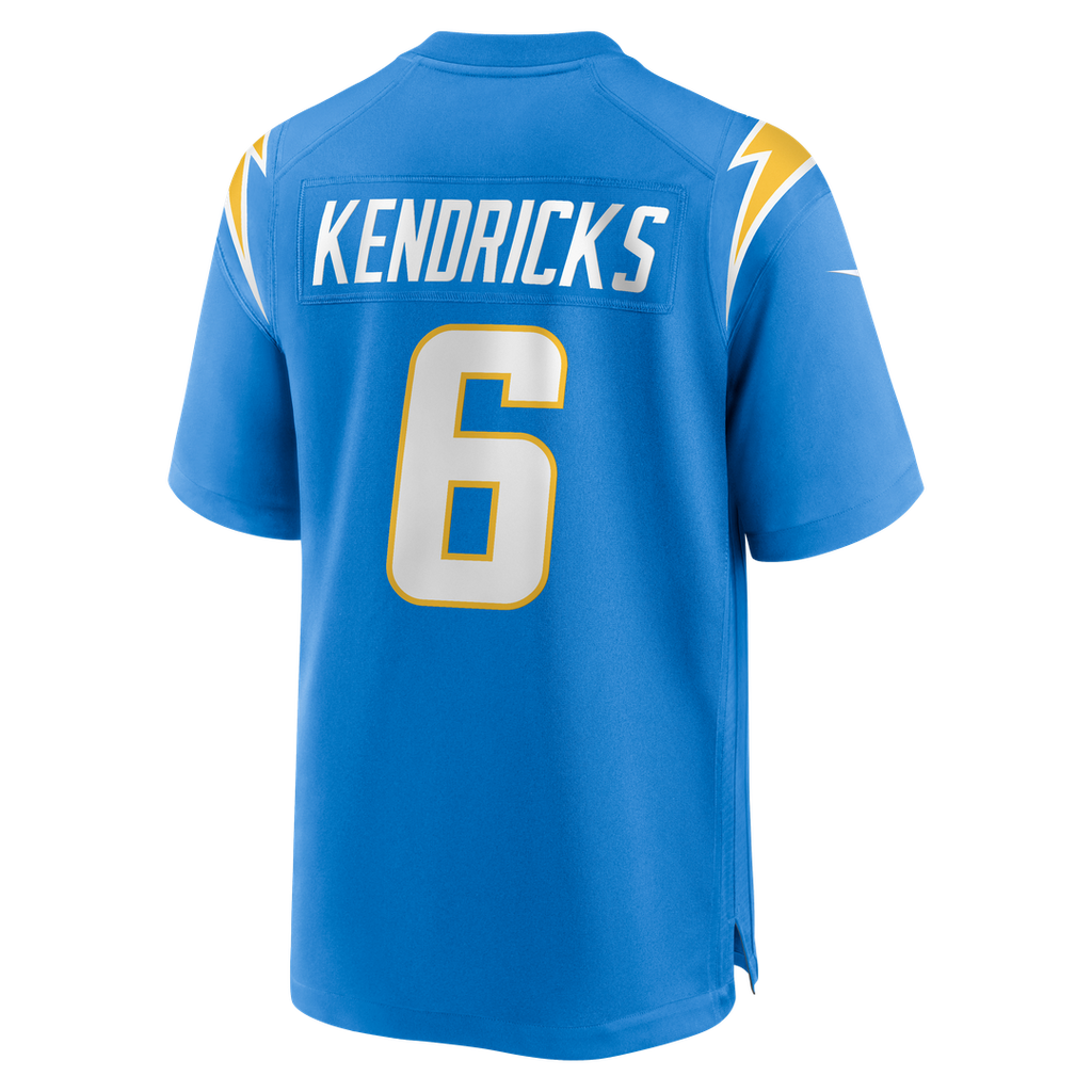 Eric Kendricks Los Angeles Chargers Game Player Jersey - Powder Blue