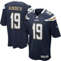 San Diego Chargers Lance Alworth Gridiron Classics Retired Player Game Jersey - Navy