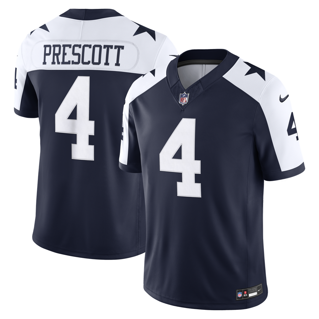 Dak Prescott Dallas Cowboys Vapor F.U.S.E. Stitched Limited Jersey - White