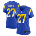 Jarquez Hunter Los Angeles Rams Women's Team Game Jersey - Royal