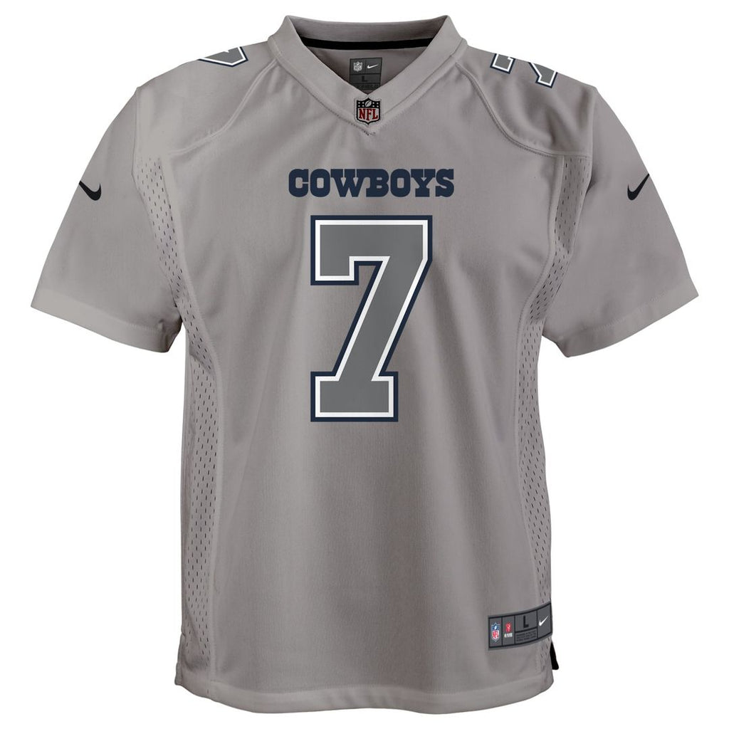 Trevon Diggs Dallas Cowboys Youth Atmosphere Game Jersey - Gray