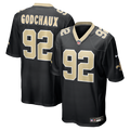Davon Godchaux New Orleans Saints Team Game Jersey - Black