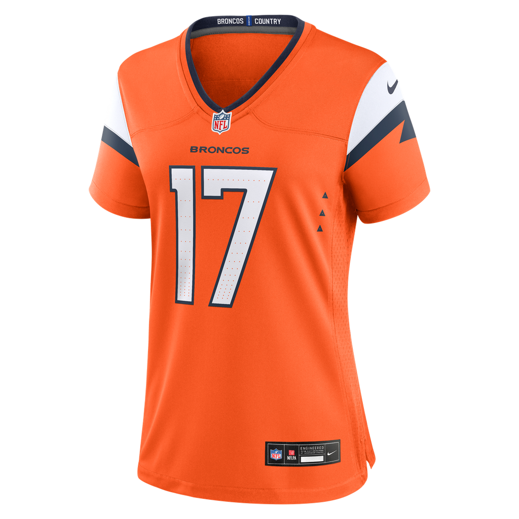 Lil'Jordan Humphrey Denver Broncos Women's Team Game Jersey - Orange