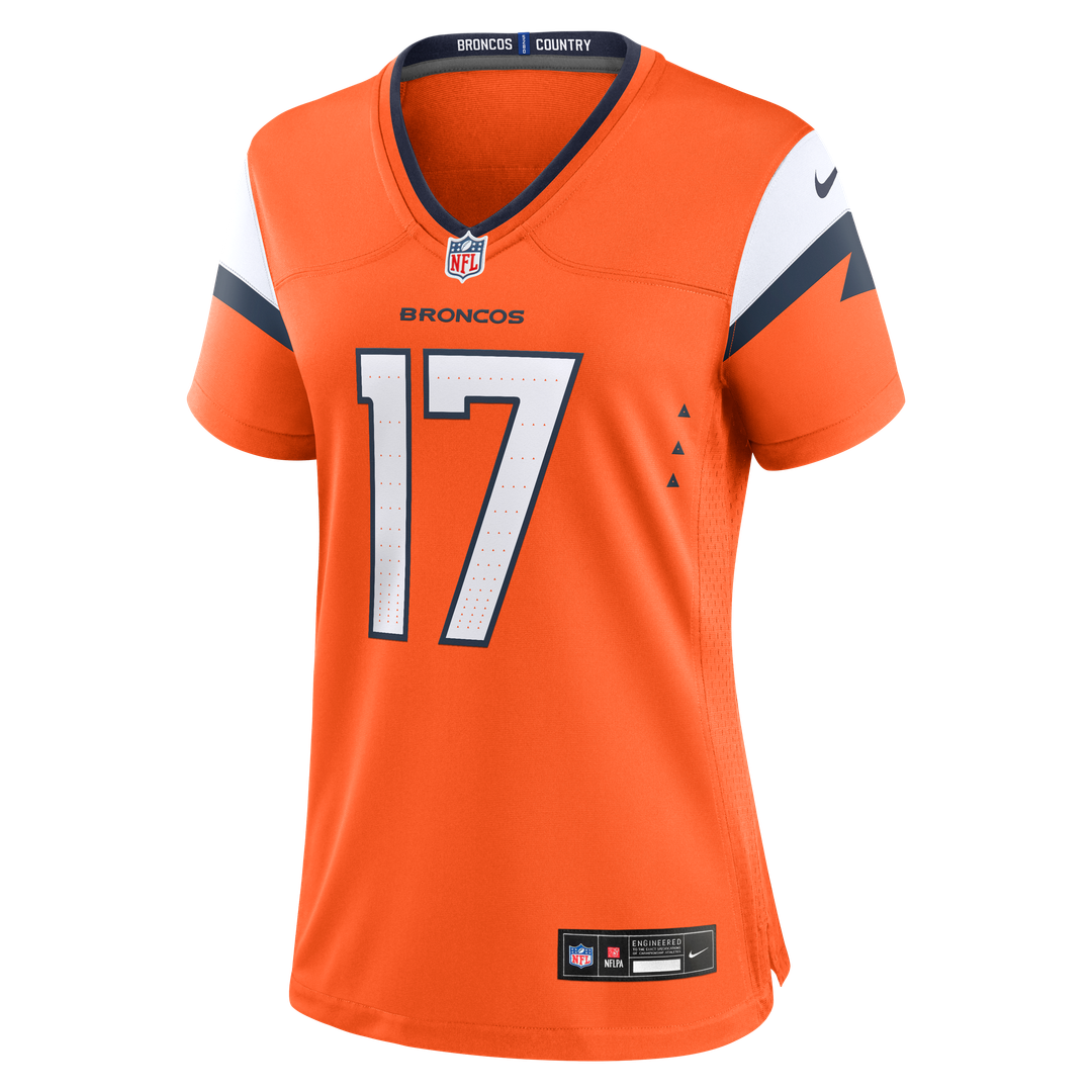 Lil'Jordan Humphrey Denver Broncos Women's Team Game Jersey - Orange