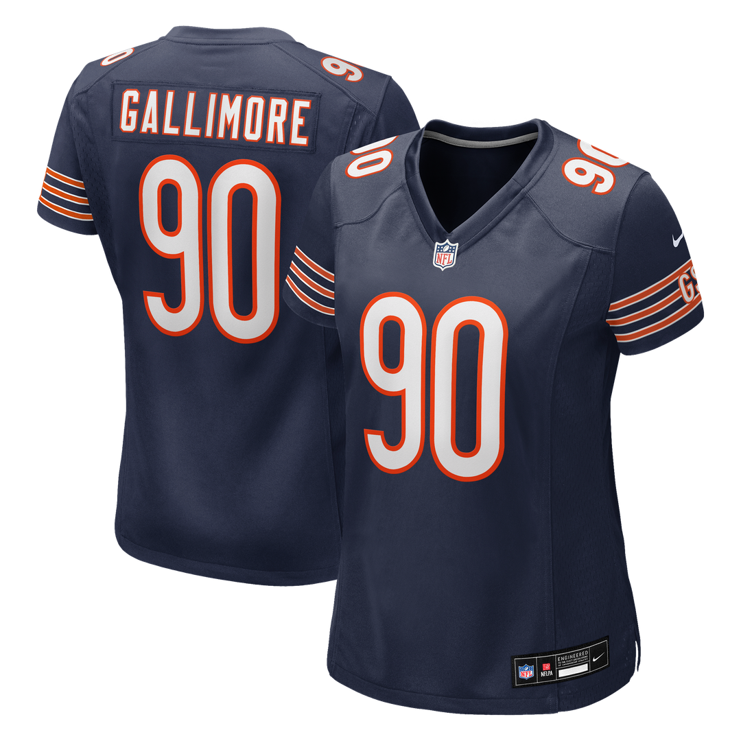 Neville Gallimore Chicago Bears Women's Team Game Jersey - Navy