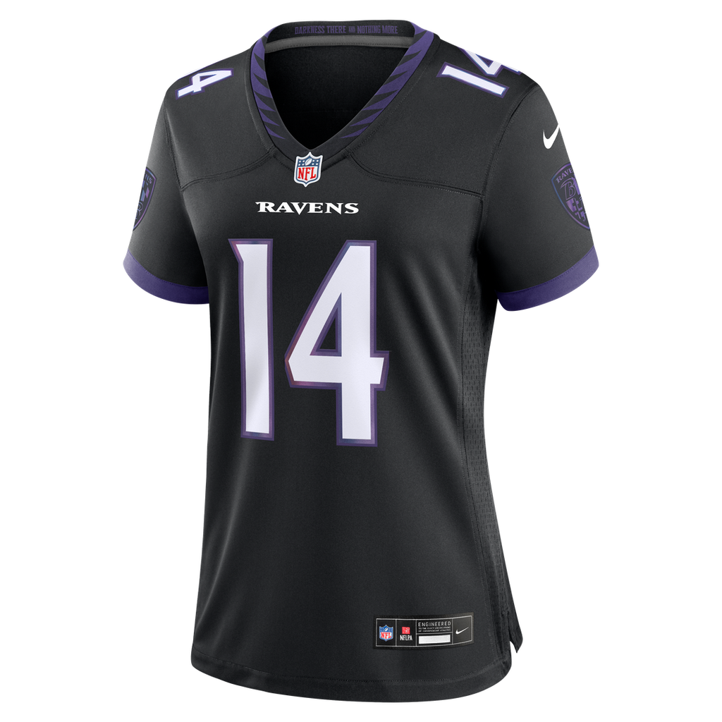 Kyle Hamilton Baltimore Ravens Women's Team Game Jersey - Purple