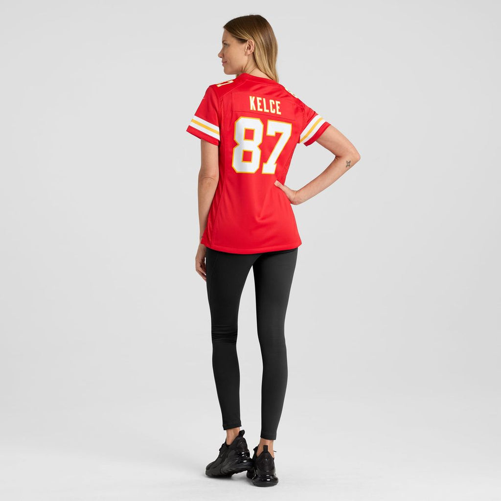 Travis Kelce Kansas City Chiefs Women's Game Jersey - Red
