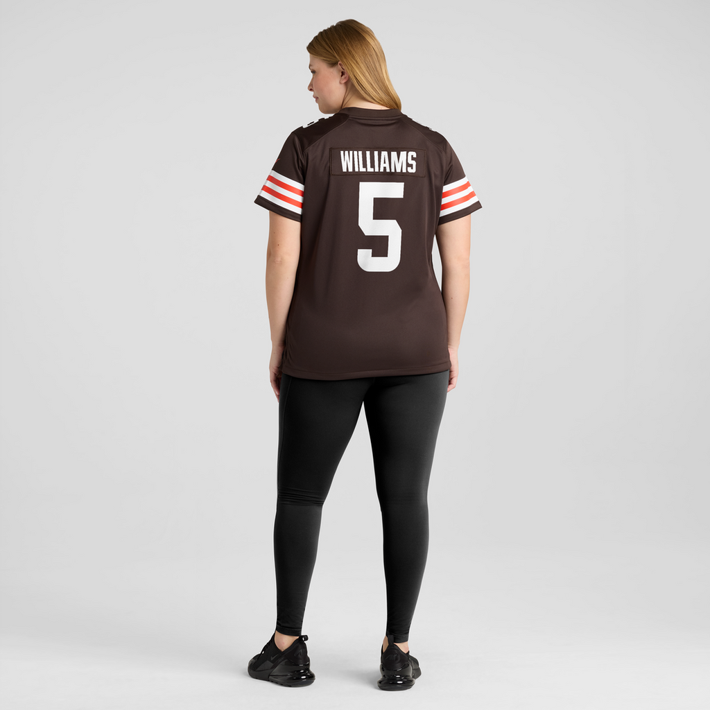 Quincy Williams Cleveland Browns Women's Team Game Jersey - Brown