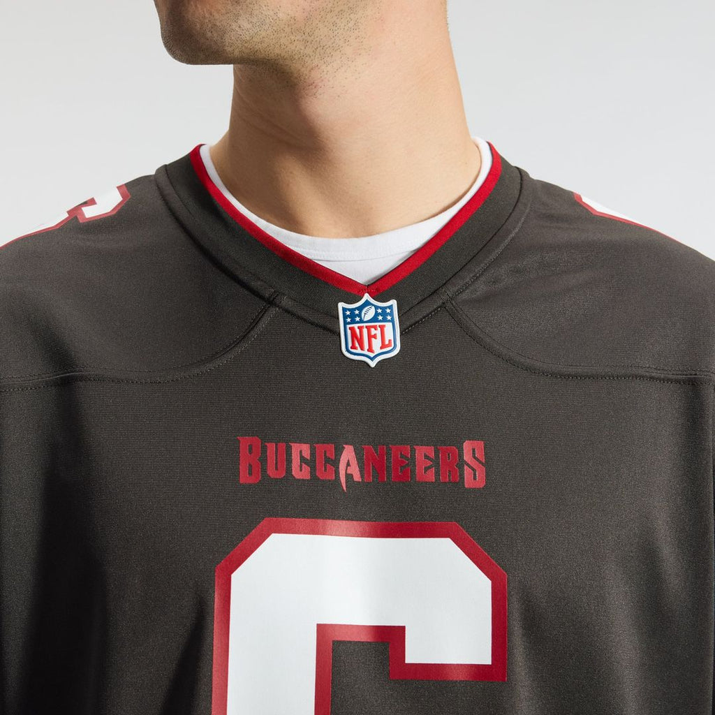 Baker Mayfield Tampa Bay Buccaneers Alternate Game Player Jersey - Pewter