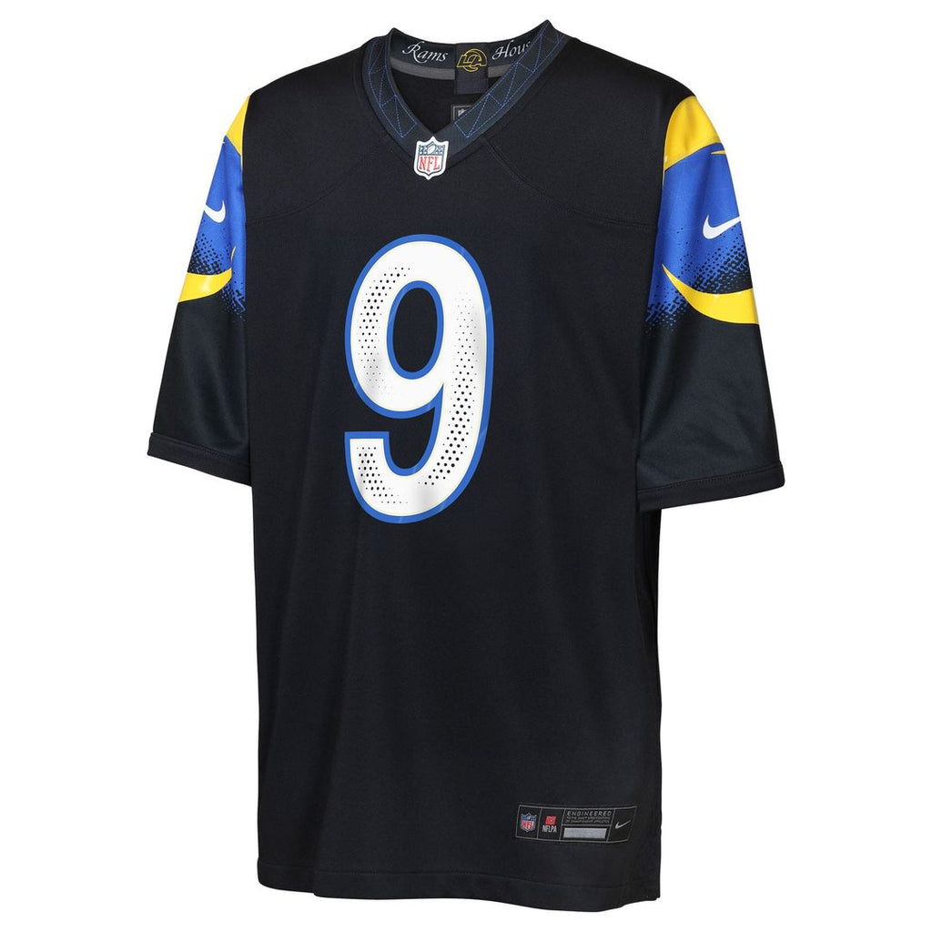 Matthew Stafford Los Angeles Rams Youth Rivalries Collection Game Jersey - Dark Blue