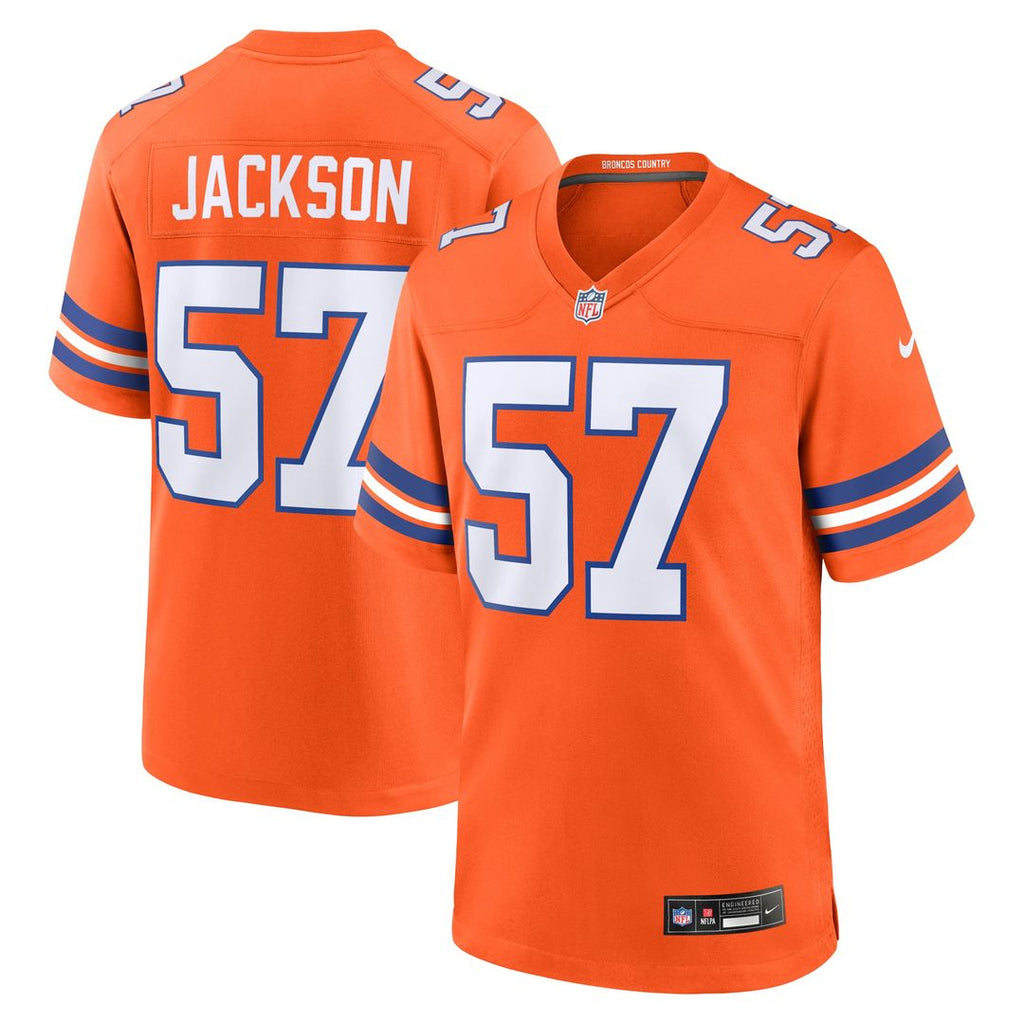 Tom Jackson Denver Broncos Retired Player Alternate Game Jersey - Orange