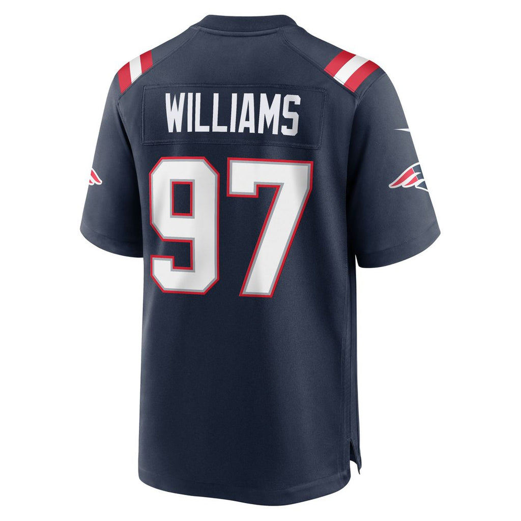 Milton Williams New England Patriots Team Game Jersey - Navy