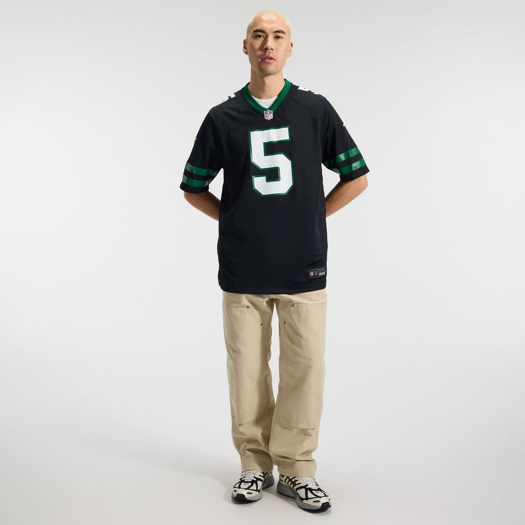 Garrett Wilson New York Jets Alternate Game Jersey - Legacy Black