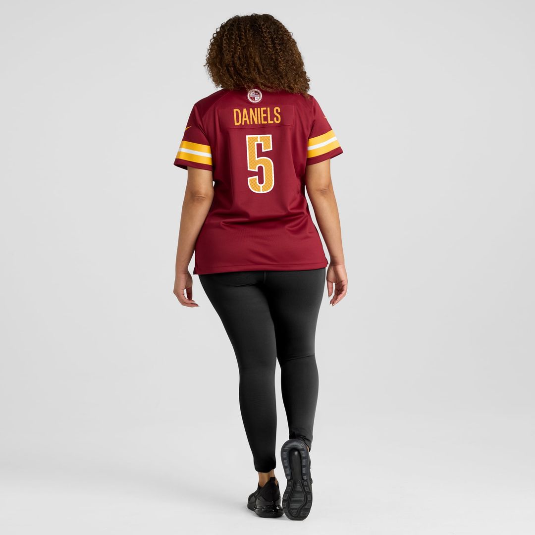 Jayden Daniels Washington Commanders Women's Player Game Jersey - Burgundy