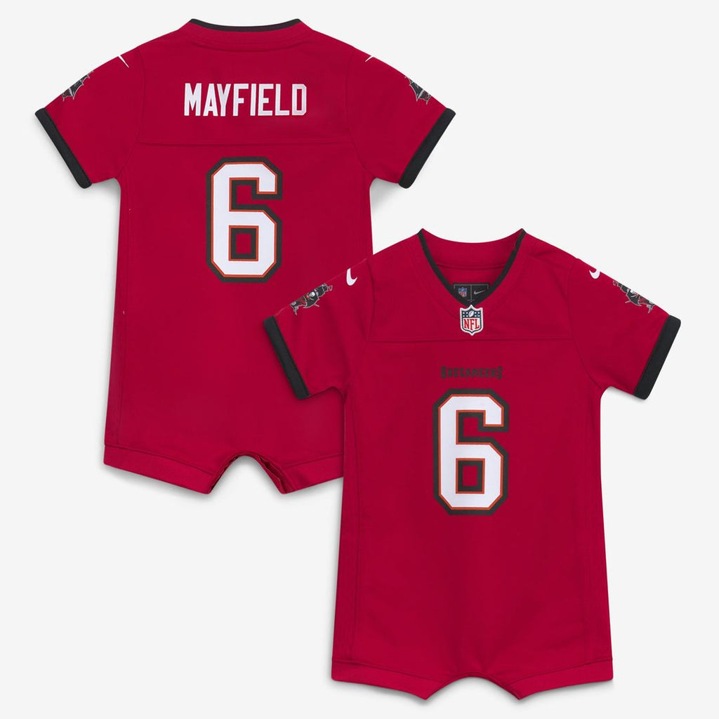 Baker Mayfield Tampa Bay Buccaneers Newborn Romper Game Jersey - Red