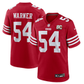 Fred Warner San Francisco 49ers 80th Anniversary Game Jersey - Scarlet