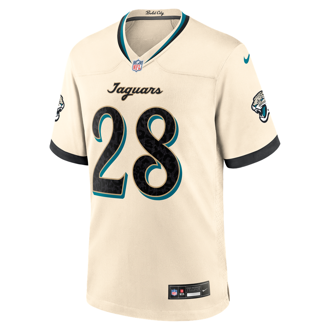 Fred Taylor Jacksonville Jaguars 2026 Rivalries Collection Game Jersey - Natural
