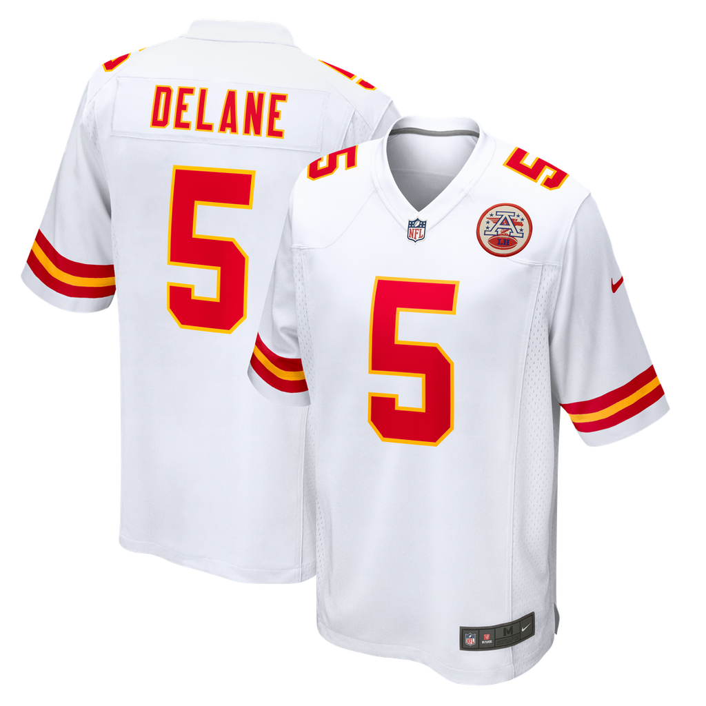 Mansoor Delane Kansas City Chiefs Game Jersey - White