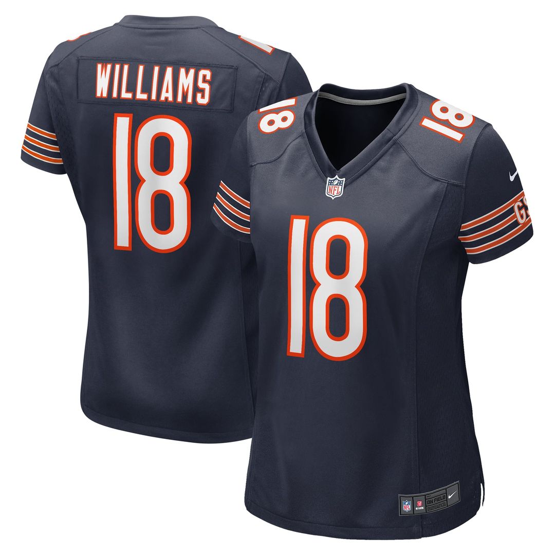 Caleb Williams Chicago Bears Women's Player Game Jersey - Navy