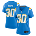 Alec Ingold Los Angeles Chargers Women's Team Game Jersey - Powder Blue