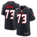 Derrick Graham Houston Texans Team Game Jersey - Navy