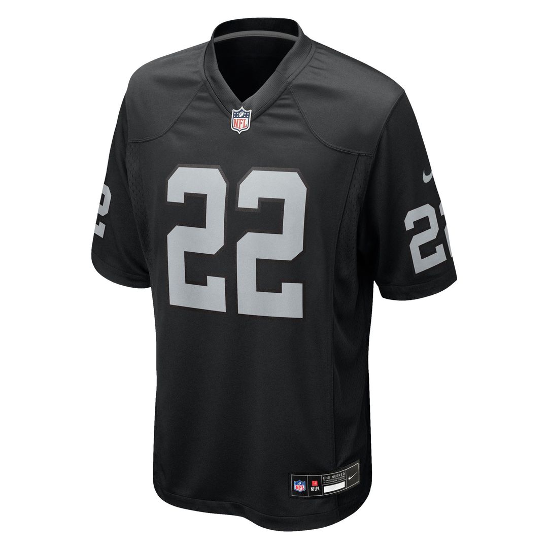 Eric Stokes Las Vegas Raiders Team Game Jersey - Black