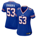 Lloyd Cushenberry III Buffalo Bills Women's Team Game Jersey - Royal