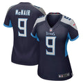 Steve McNair Tennessee Titans Women's Game Retired Player Jersey - Navy
