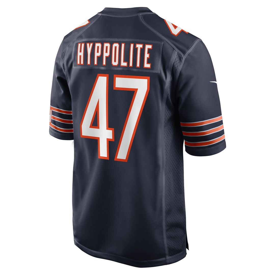 Ruben Hyppolite II Chicago Bears Team Game Jersey - Navy
