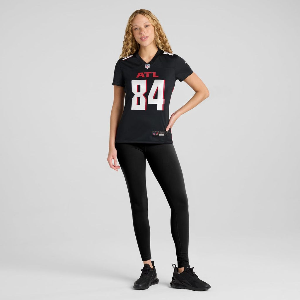 Alfred Jenkins Atlanta Falcons Women's Game Retired Player Jersey - Black