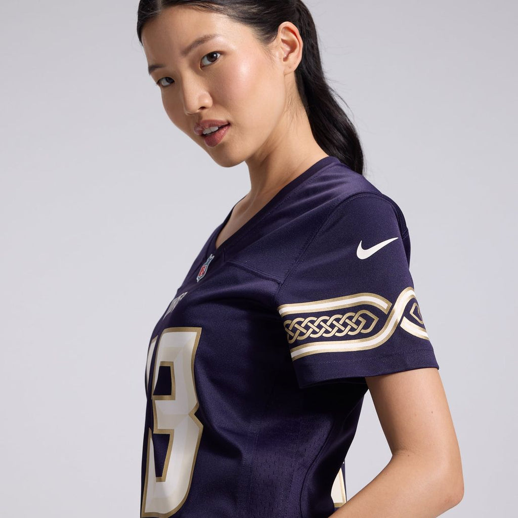 Andrew Van Ginkel Minnesota Vikings Women's 2026 Rivalries Collection Game Jersey - Purple