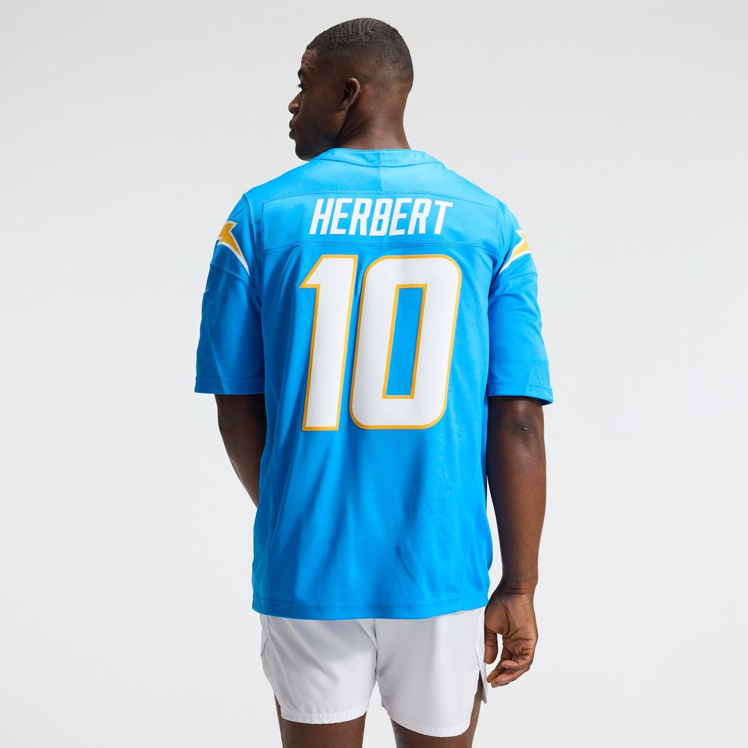 Justin Herbert Los Angeles Chargers Alternate Super Chargers Vapor F.U.S.E. Stitched Limited Jersey - Navy