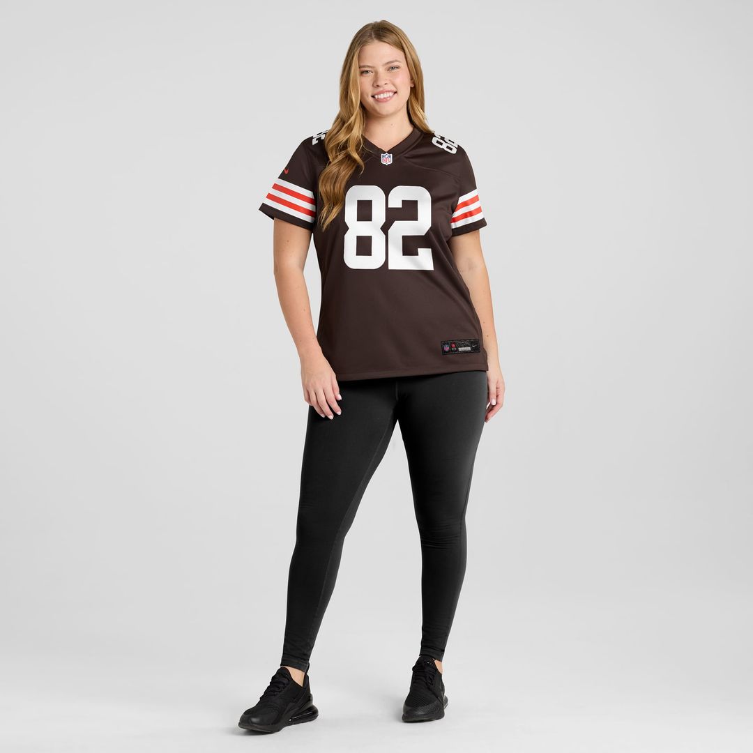Ozzie Newsome Cleveland Browns Women's Game Retired Player Jersey - Brown