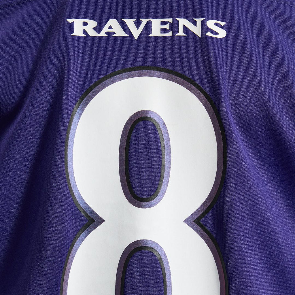 Lamar Jackson Baltimore Ravens Team Game Jersey - Purple