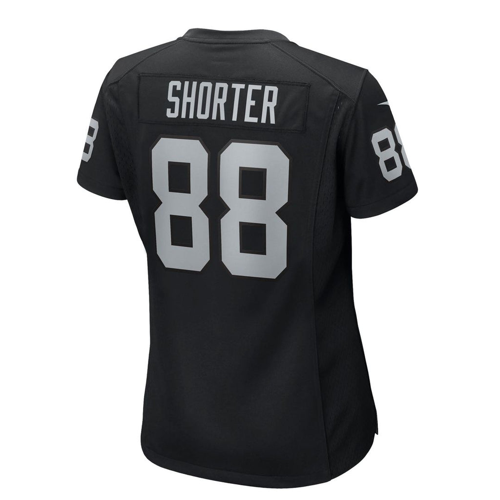 Justin Shorter Las Vegas Raiders Women's Team Game Jersey - Black
