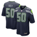 Jared Ivey Seattle Seahawks Team Game Jersey - College Navy