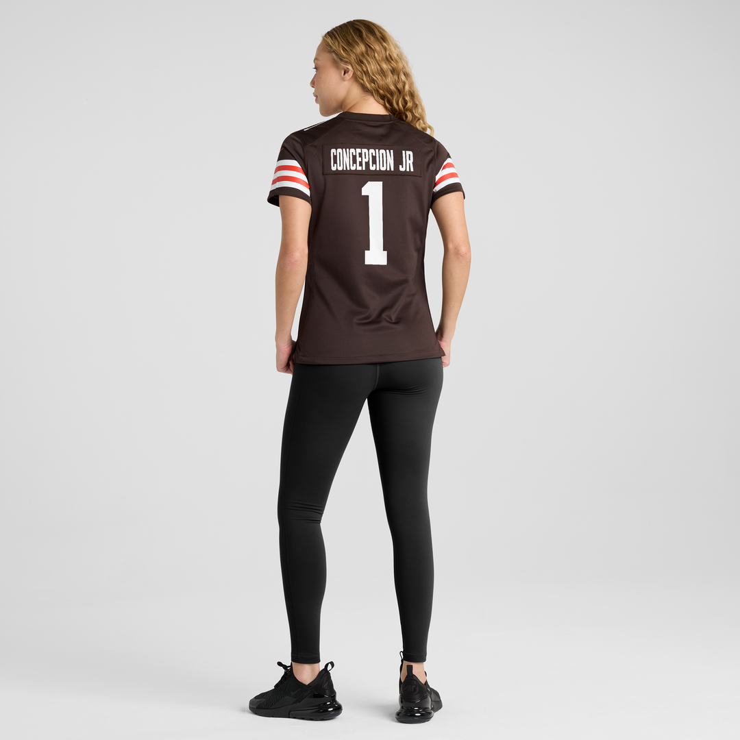KC Concepcion Jr. Cleveland Browns Women's Team Game Jersey - Brown