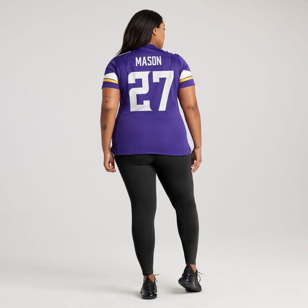 Jordan Mason Minnesota Vikings Women's Team Game Jersey - Purple