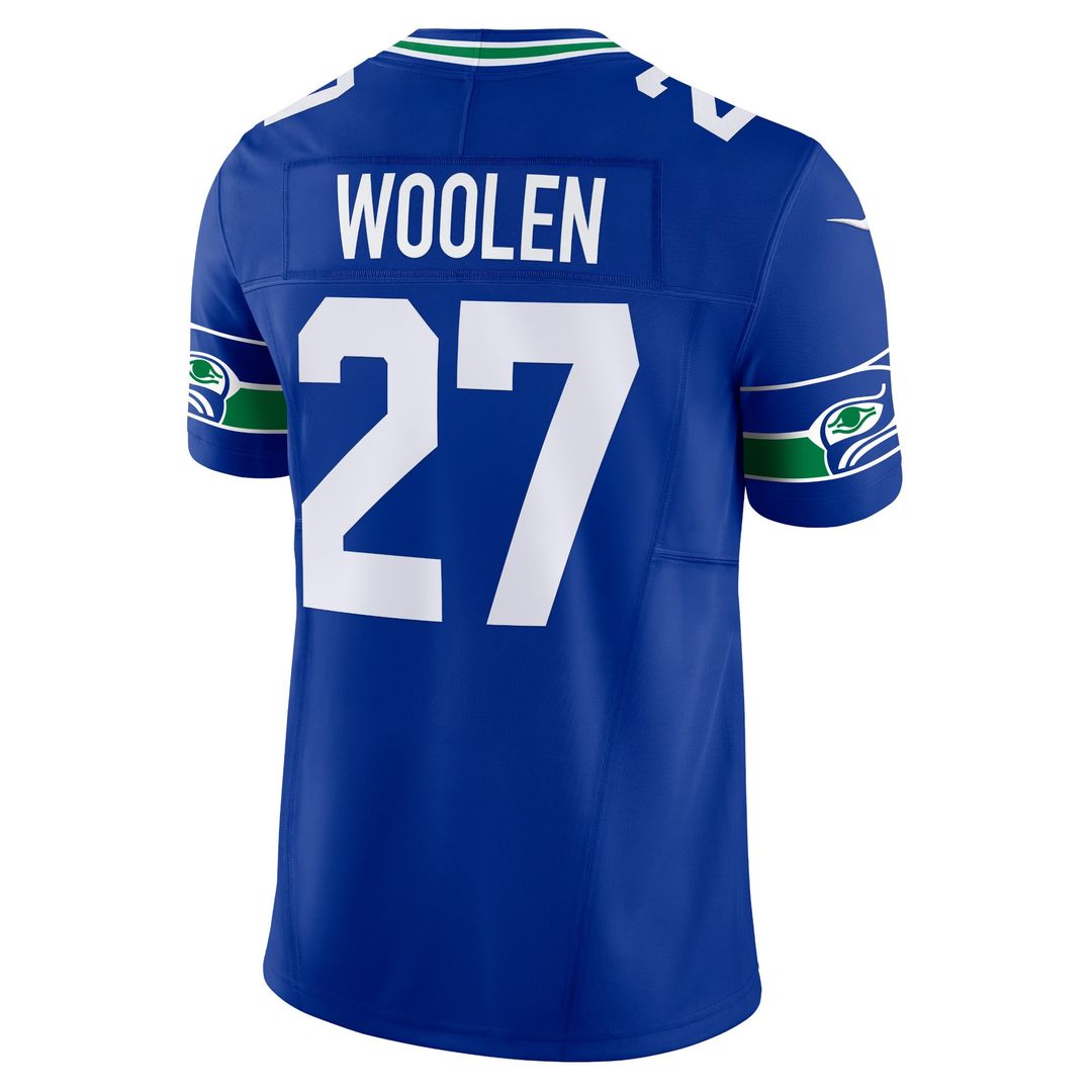 Tariq Woolen Seattle Seahawks Alternate Vapor F.U.S.E. Limited Jersey - Royal