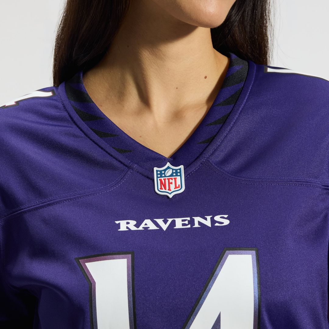 Kyle Hamilton Baltimore Ravens Women's Team Game Jersey - Purple
